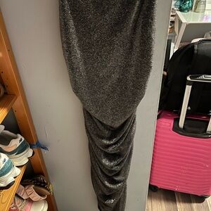 Elegant Gray Women's Skirt